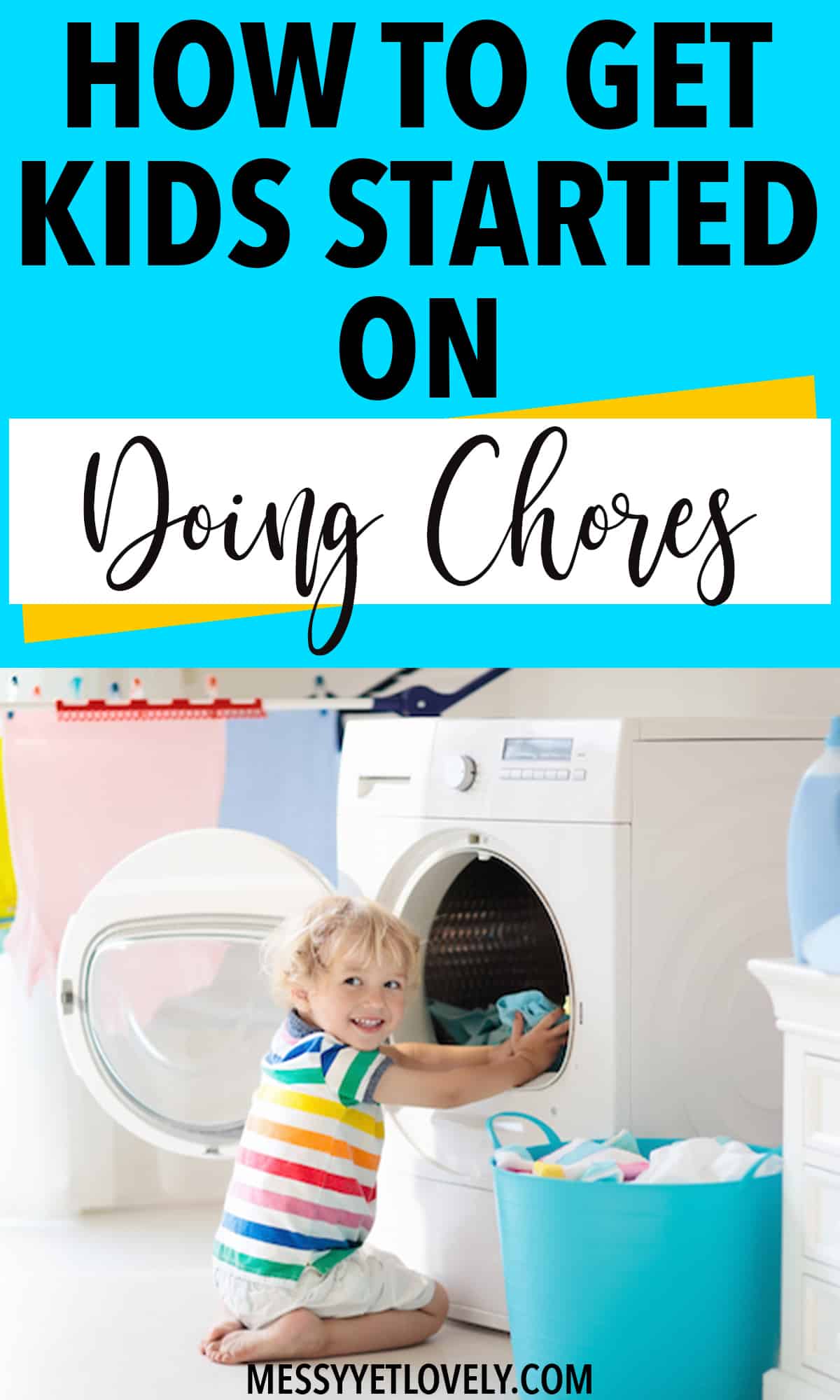 Do you want to get kids started on chores but wondering where to begin? This post has tips on how to get kids started on doing chores.#kidschoreideas