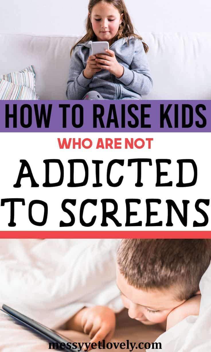 Smart devices are all around us and it's getting harder to keep kids off the devices. But we know that too much screen time is bad for kids. Here are 8 practical tips to raise kids without getting addicted to screens. 