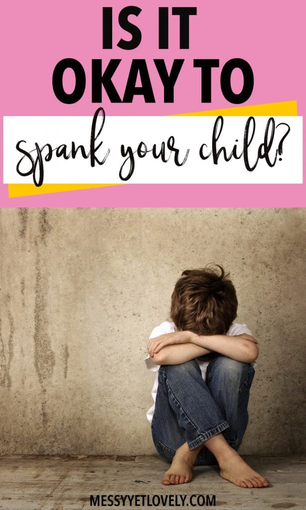 Sad child-Is spanking kids okay?