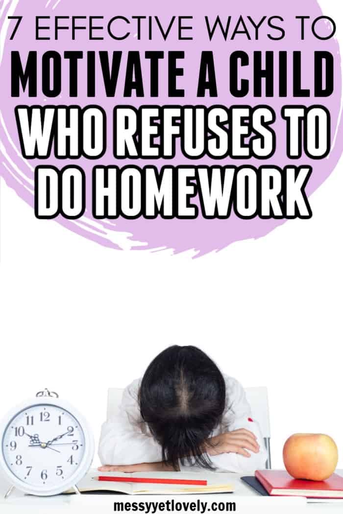 what to do when your kid refuses to do homework