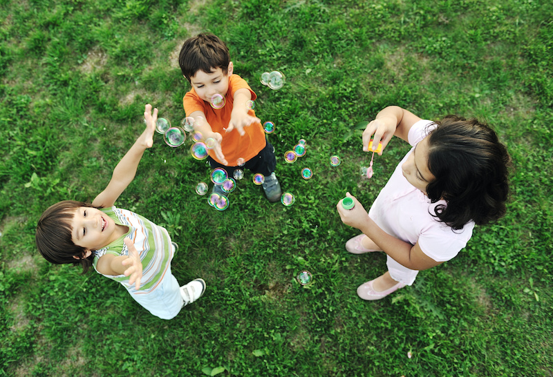 bubble games to teach self-regulation to kids